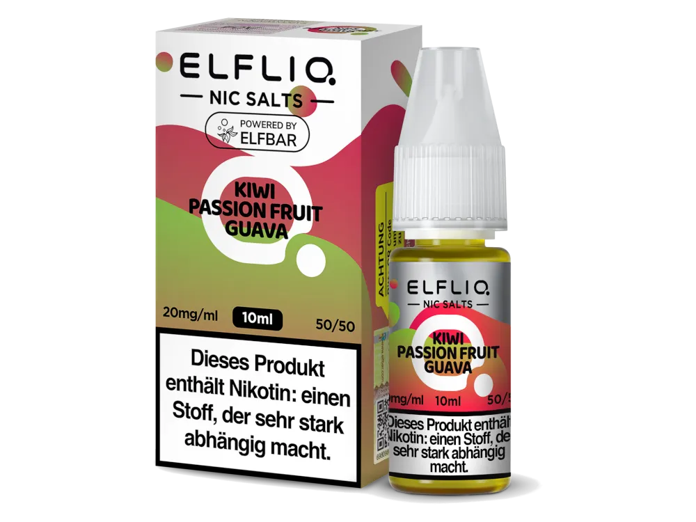 Elfliq Liquid - Kiwi Passion Fruit Guava (10ml)