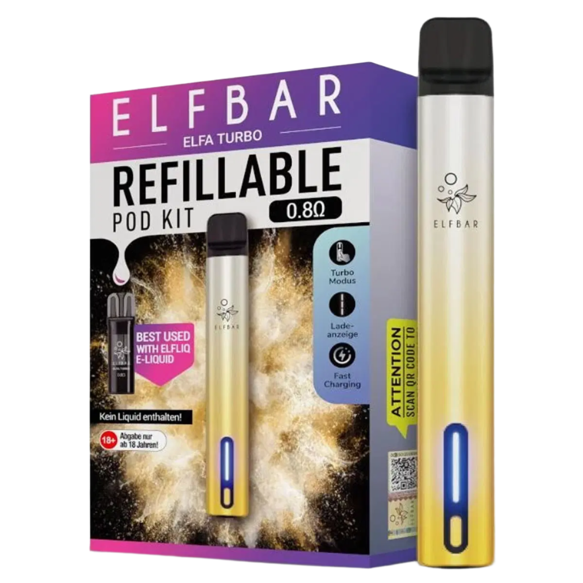 Elfbar - ELFA Turbo-Kit Aurora Gold