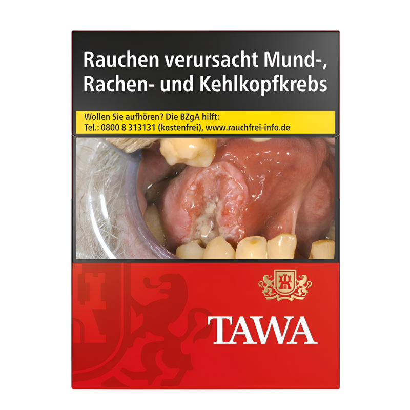 Tawa Zigaretten Red 4XL - 8 Packungen