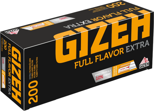 Gizeh Filterhülsen Full Flavor Extra Size - 5 Packungen
