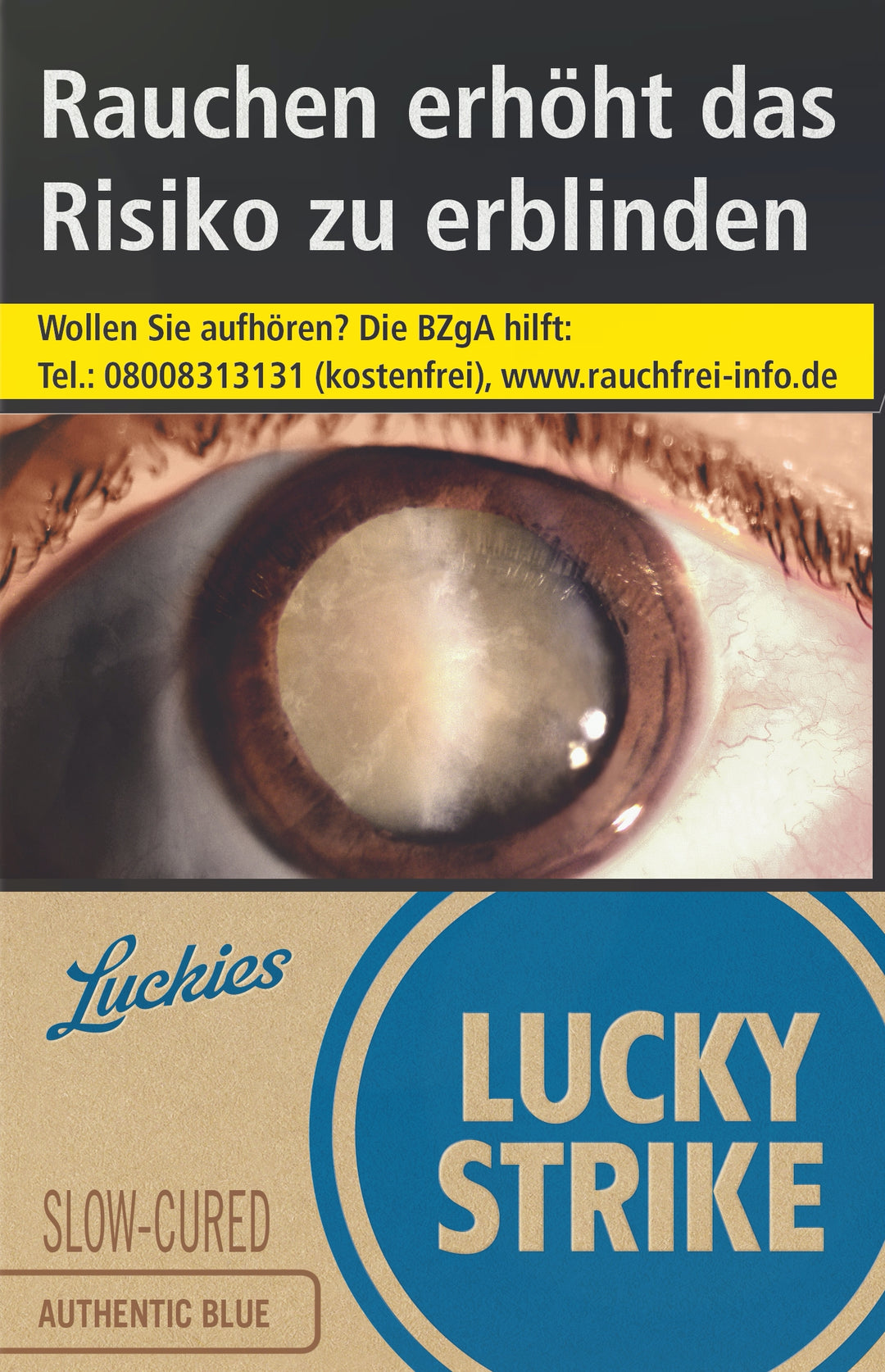 Lucky Strike Zigaretten Authentic Blue L - 10 Packungen