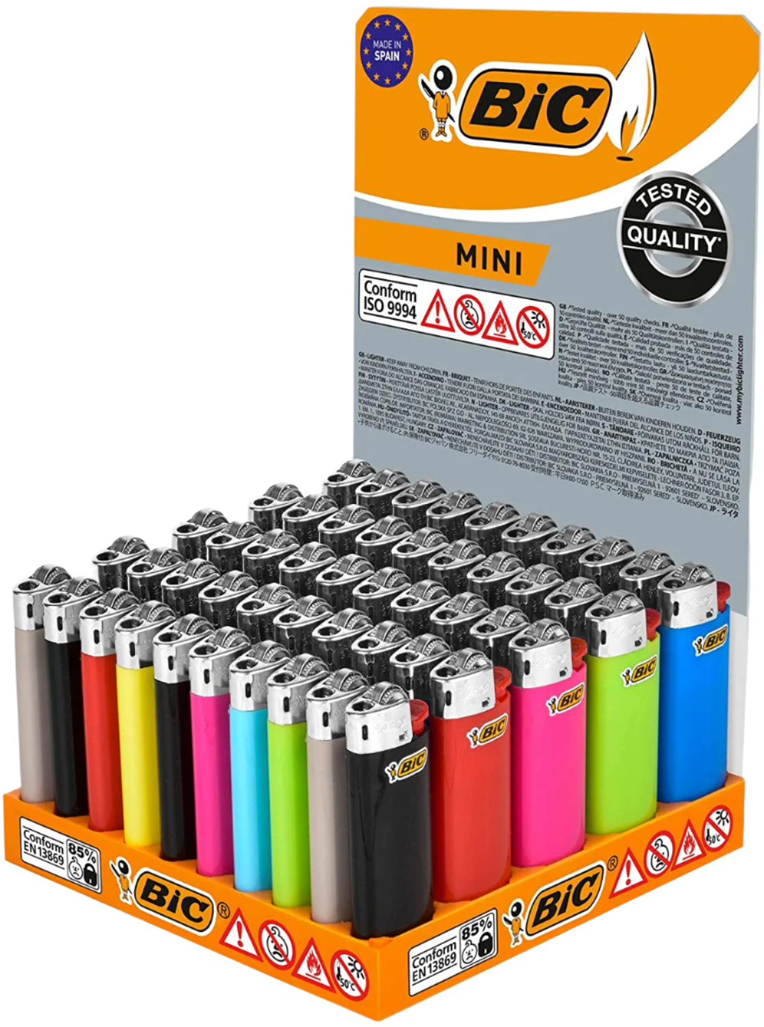 BIC Mini Bunt Feuerzeuge