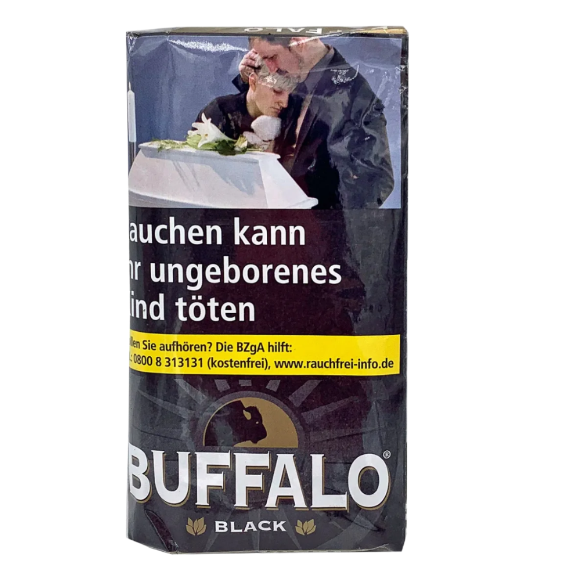 Buffalo Drehtabak Zware Shag Black - 10 Packungen