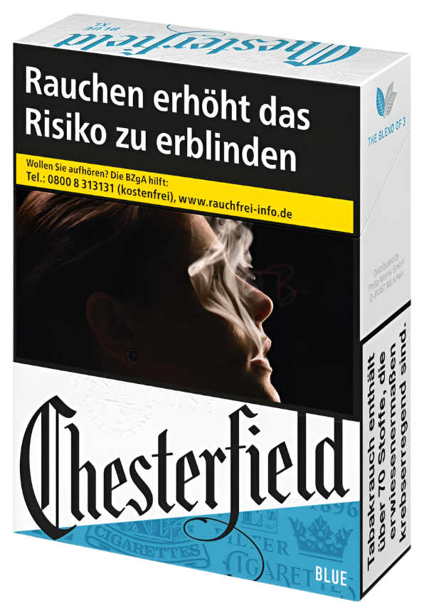 Chesterfield Zigaretten Blue 4XL - 5 Packungen