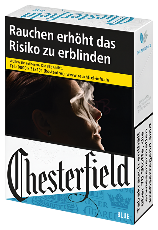 Chesterfield Zigaretten Blue 4XL - 5 Packungen