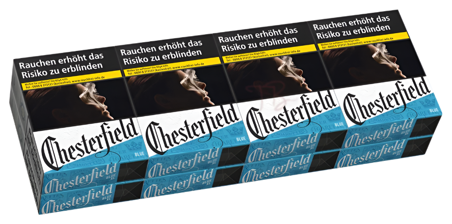 Chesterfield Zigaretten Blue 3XL - 8 Packungen
