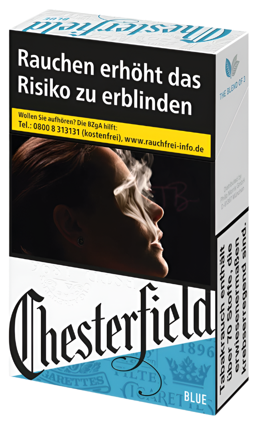 Chesterfield Zigaretten Blue L - 10 Packungen
