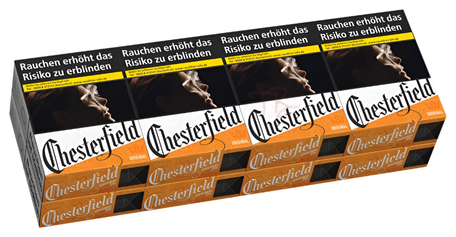 Chesterfield Zigaretten Original 3XL - 8 Packungen