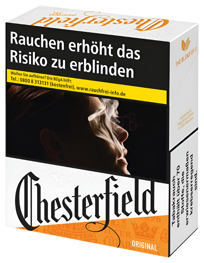Chesterfield Zigaretten Original 2XL - 8 Packungen