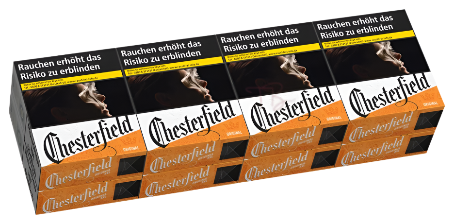 Chesterfield Zigaretten Original 2XL - 8 Packungen