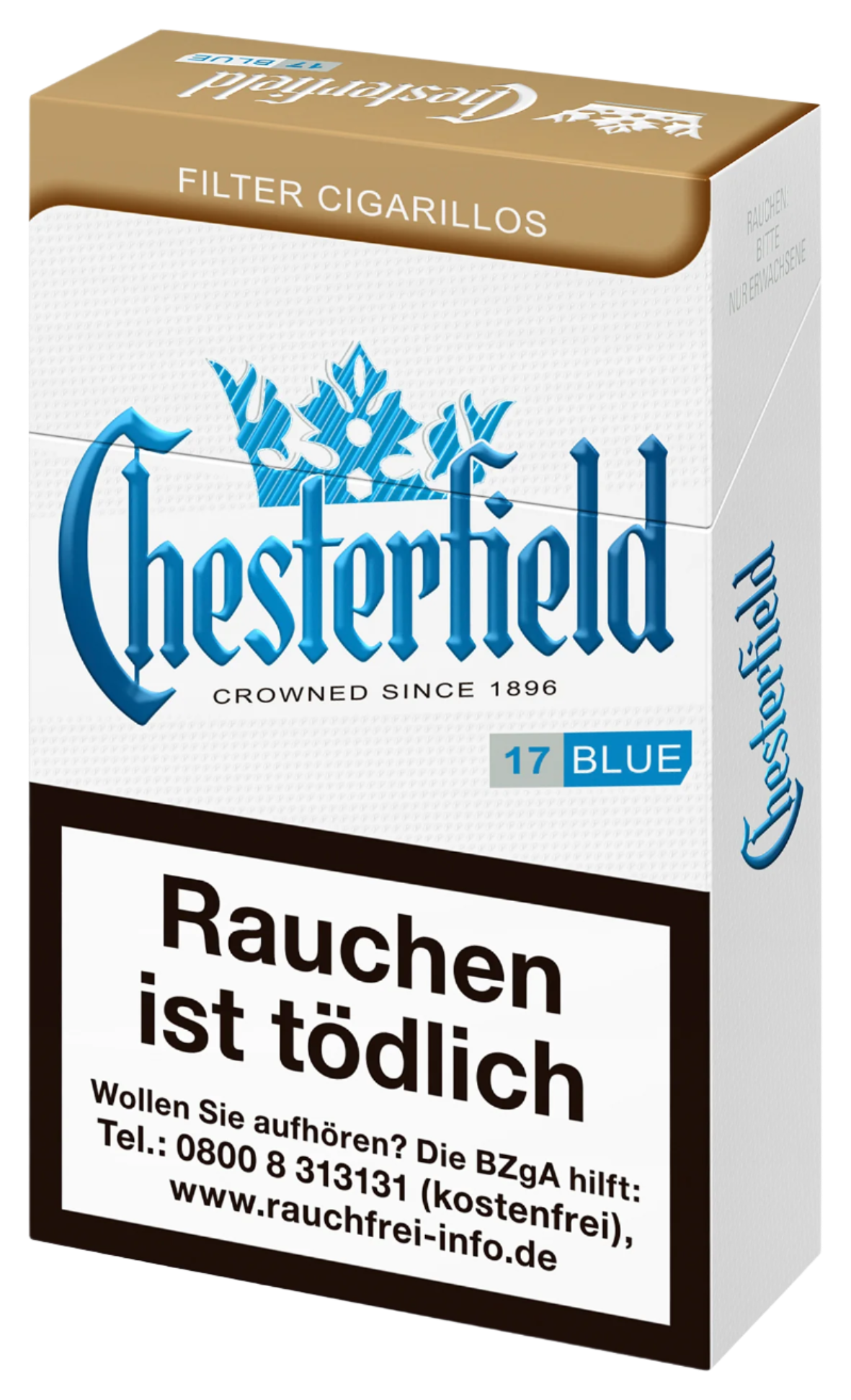 Chesterfield Blue Filterzigarillos - 10 Packungen