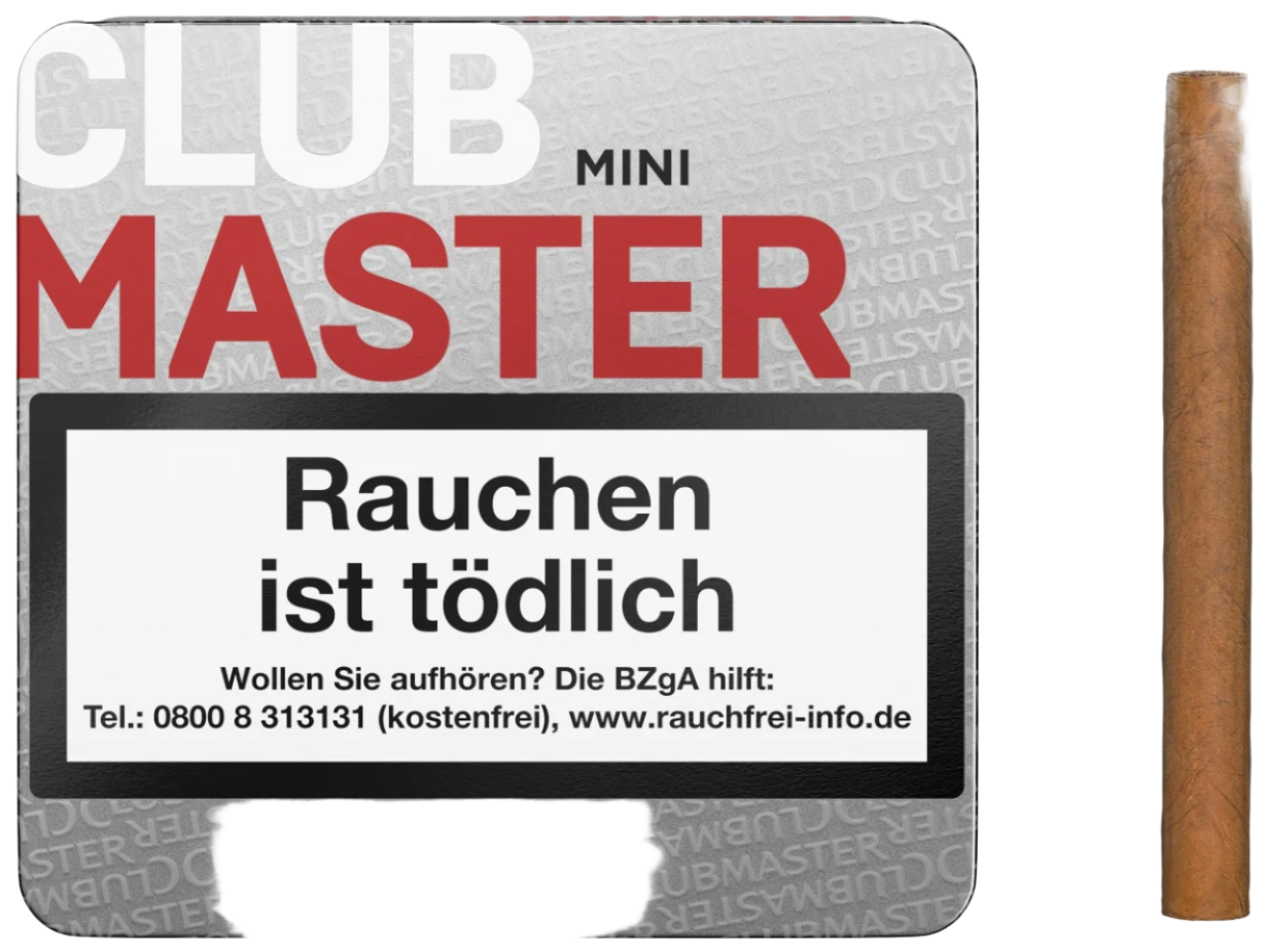Clubmaster Superior Mini Red (Vanilla) - 5 Packungen