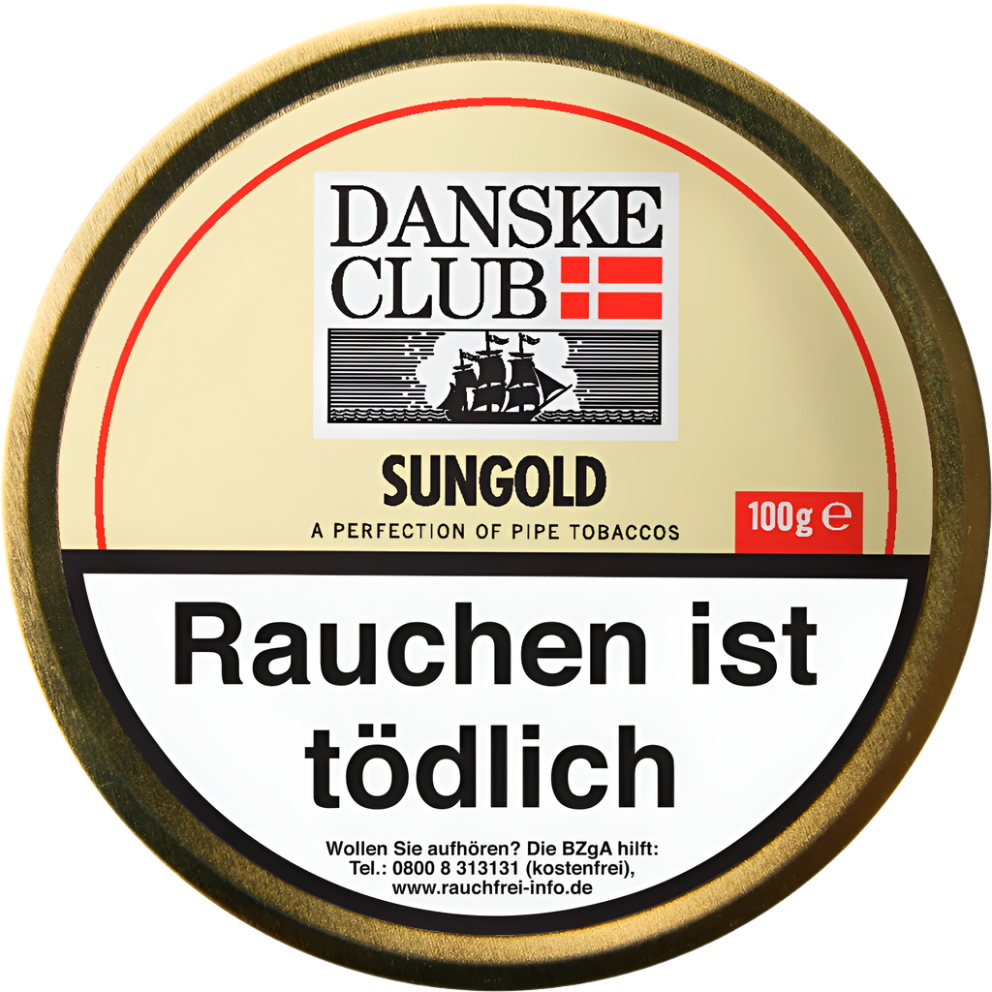 Danske Club Pfeifentabak Sungold (Vanilla) Dose