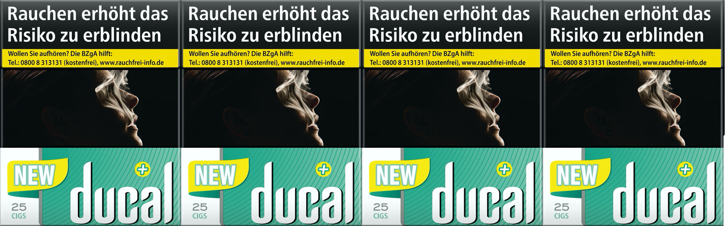 Ducal Zigaretten Green XL Plus+ - 8 Packungen