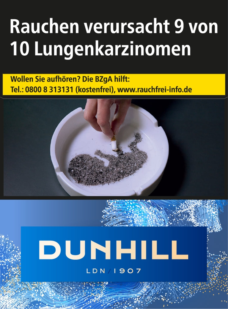 Dunhill Zigaretten Blue XL - 8 Packungen