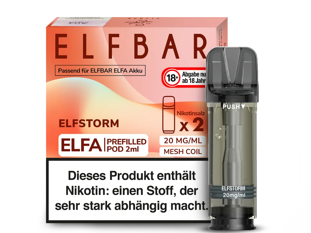Elfbar - ELFA Pods - Elfergy (20mg/ml)