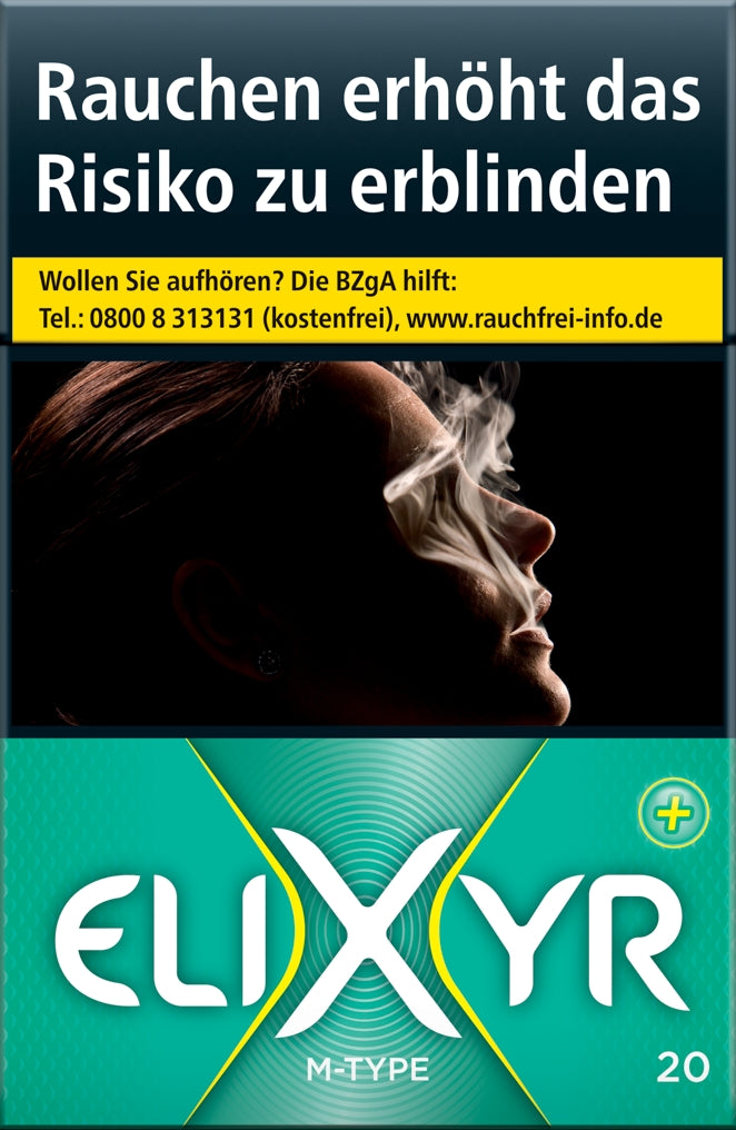 Elixyr Zigaretten Green L Plus+ - 10 Packungen