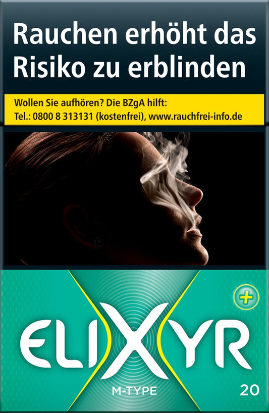 Elixyr Zigaretten Green L Plus+ - 10 Packungen