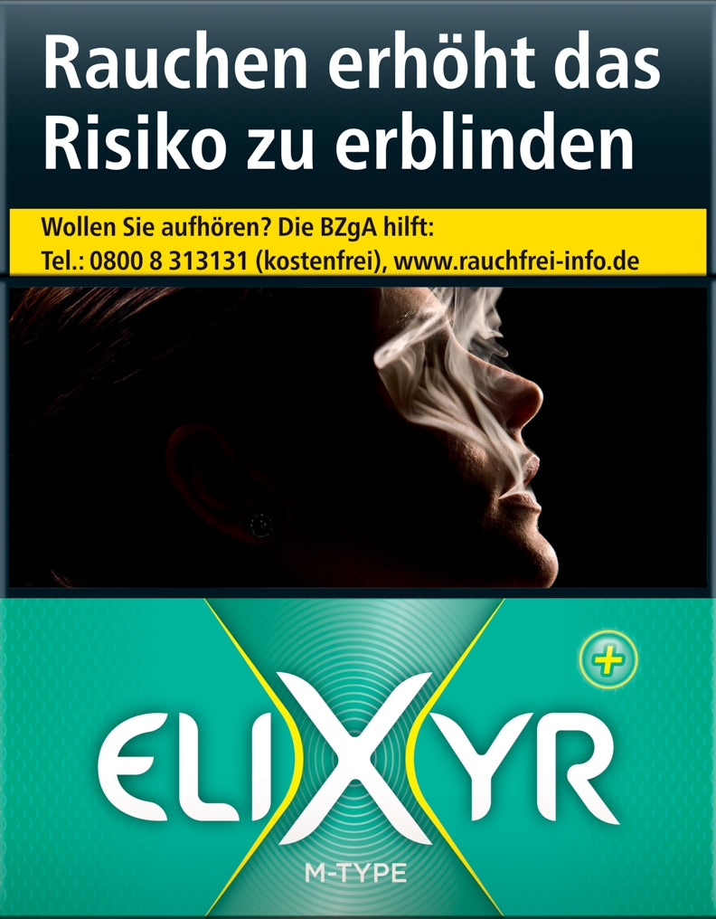 Elixyr Zigaretten Green XL Plus+ - 8 Packungen