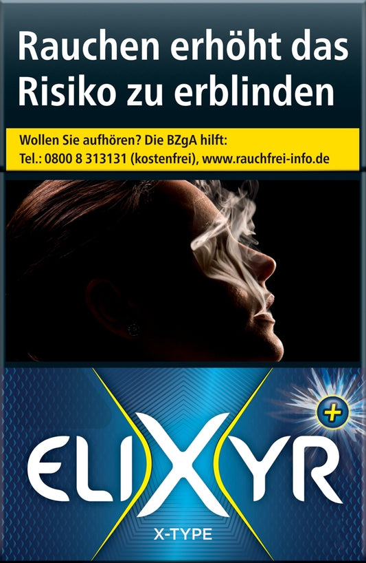 Elixyr Zigaretten X-Type Plus+ XL - 8 Packungen
