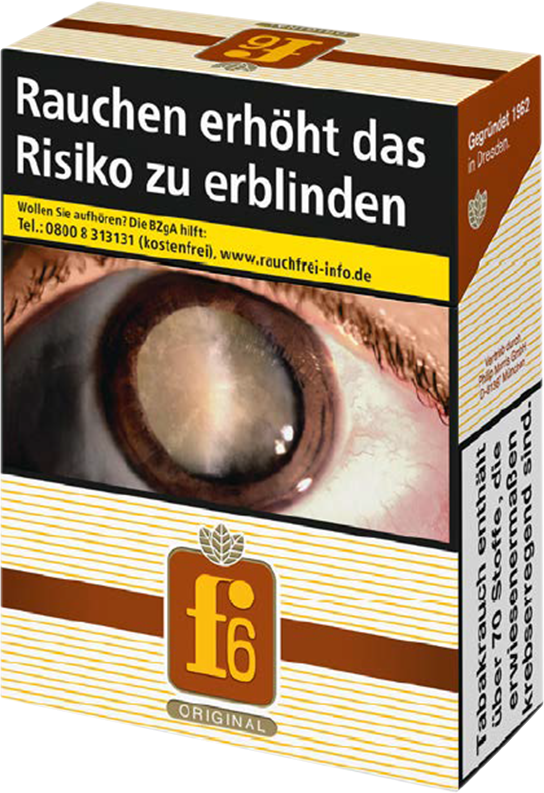 F6 Zigaretten Original 2XL - 8 Packungen