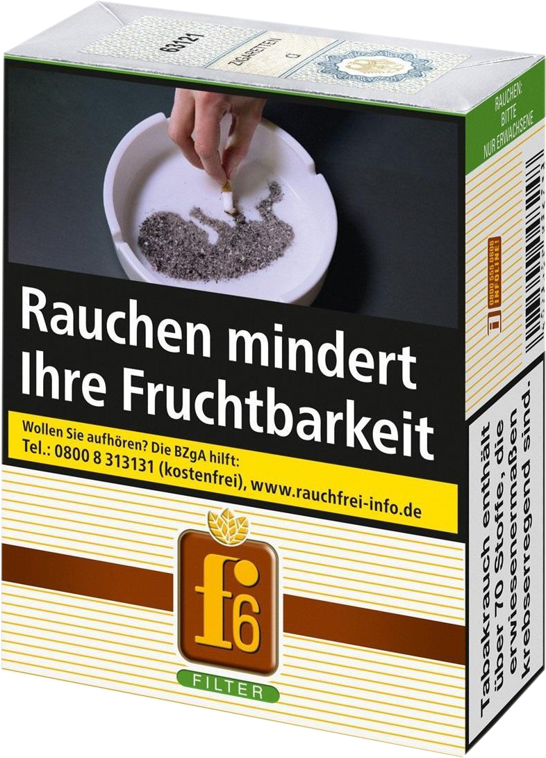 F6 Zigaretten XL - 8 Packungen