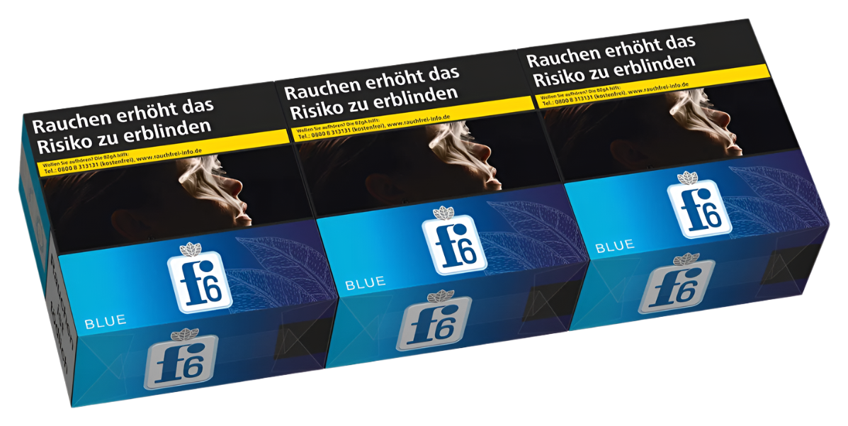 F6 Zigaretten Blue 7XL - 3 Packungen