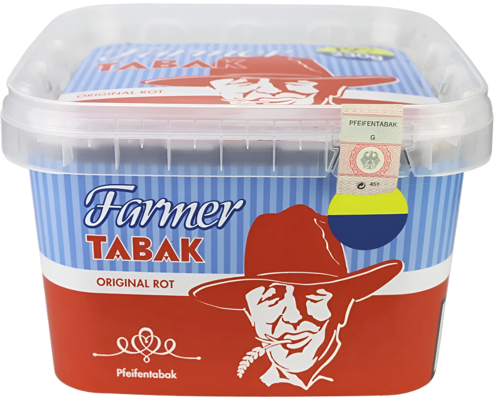 Farmer Rot Tabak Eimer