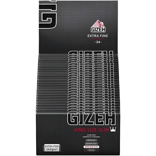 Gizeh Black King Size Slim (50)