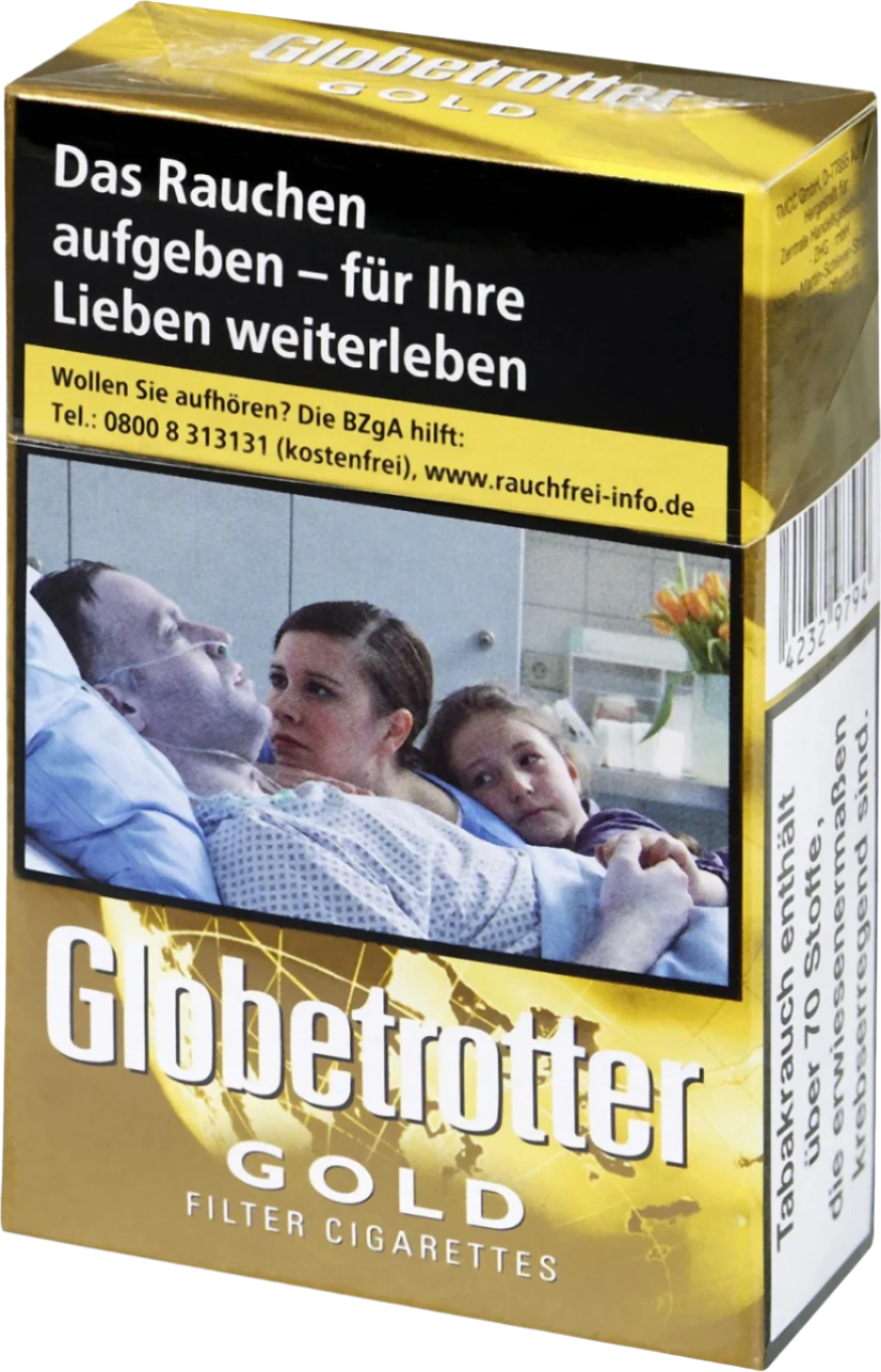 Globetrotter Zigaretten Gold - 10 Packungen