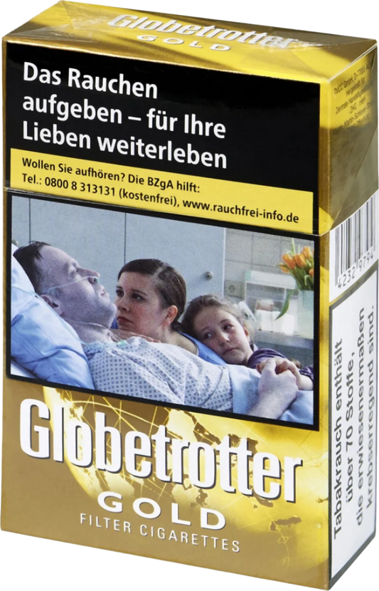 Globetrotter Zigaretten Gold - 10 Packungen