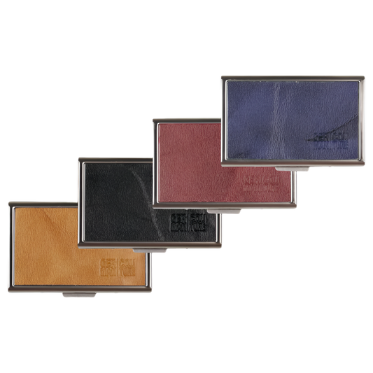 Edel-Etui für Tabaksticks (Schwarz/Braun/Rot/Blau)