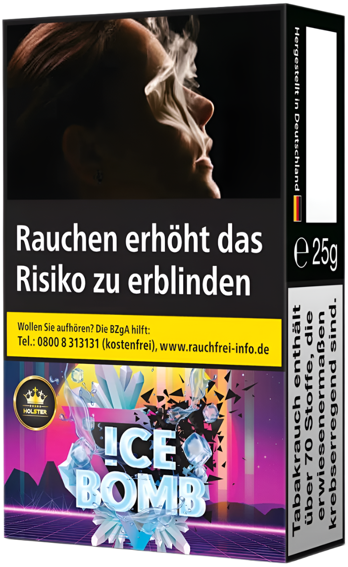 Holster Tobacco - Ice Bomb (25g) - 10 Packungen