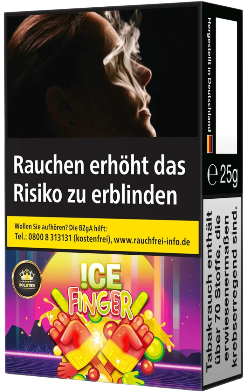 Holster Tobacco - Ice Finger (25g) - 10 Packungen