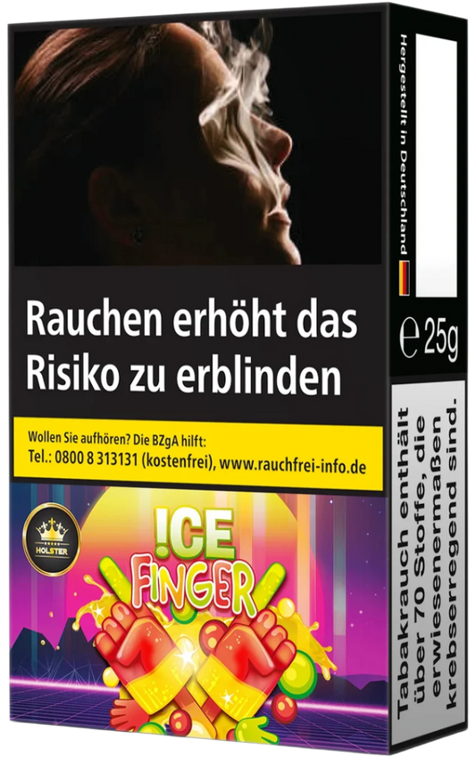 Holster Tobacco - Ice Finger (25g) - 10 Packungen