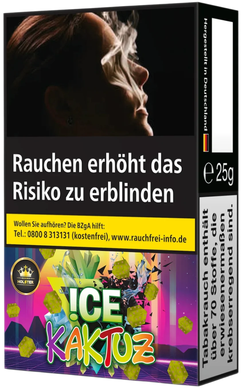 Holster Tobacco - Ice Kaktuz (25g) - 10 Packungen