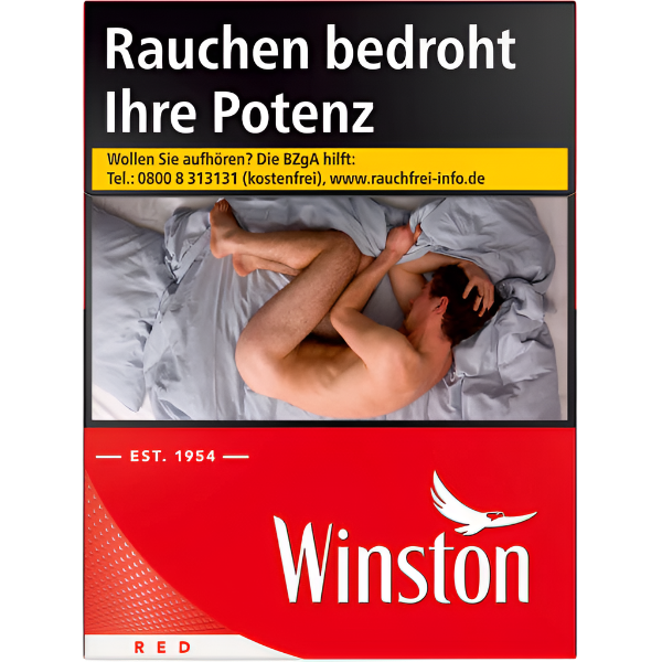 Winston Zigaretten Red L - 10 Packungen