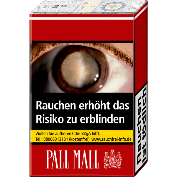 Pall Mall Zigaretten ohne Filter - 10 Packungen