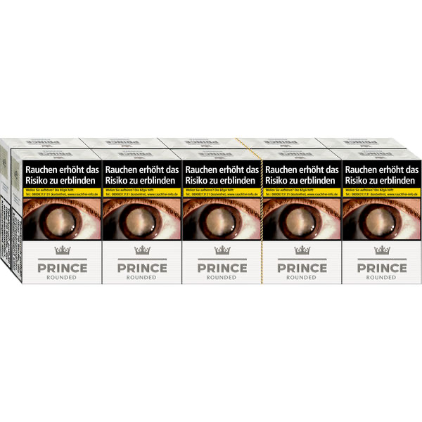 Prince Zigaretten Rounded - 10 Packungen