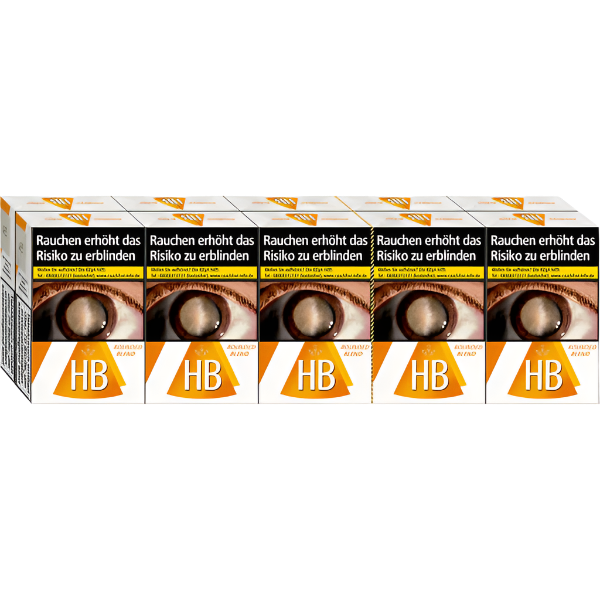HB Zigaretten Rounded Blend - 10 Packungen