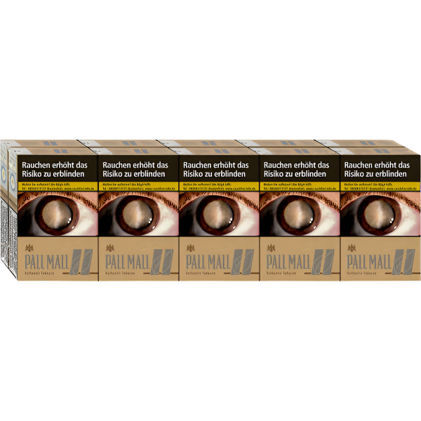 Pall Mall Zigaretten Authentic Silver L - 10 Packungen