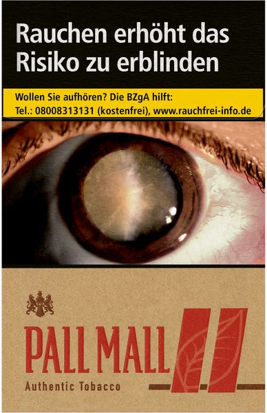 Pall Mall Zigaretten Authentic Red L - 10 Packungen