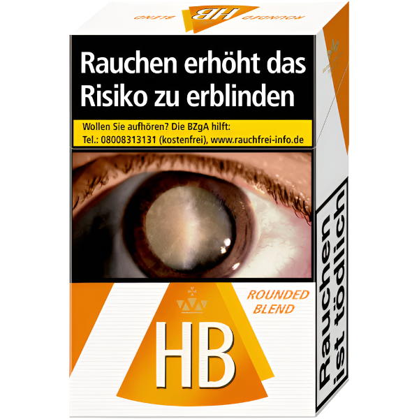 HB Zigaretten Rounded Blend - 10 Packungen