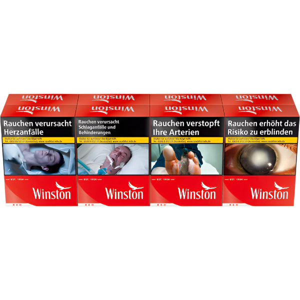 Winston Zigaretten Red L - 10 Packungen