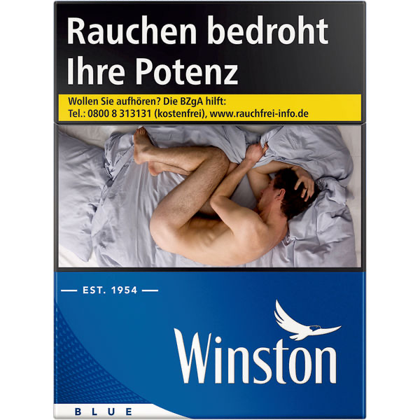 Winston Zigaretten Blue L - 10 Packungen