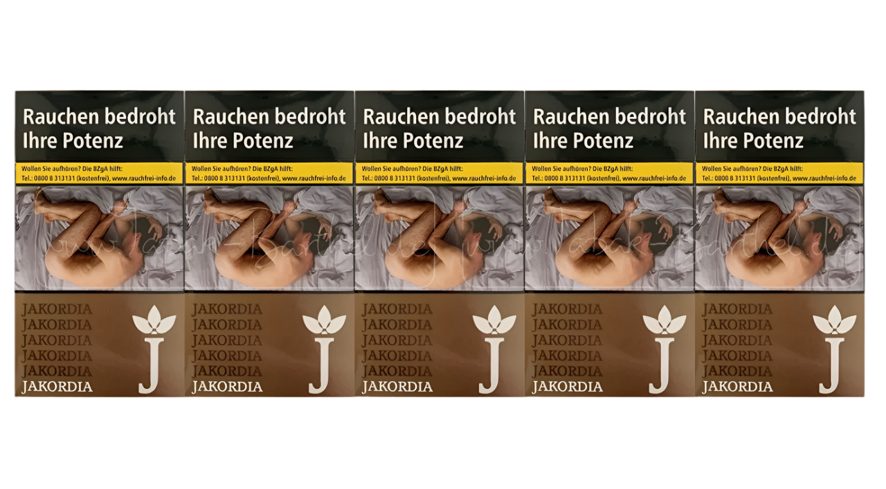 Jakordia Zigaretten Gold Long 100 - 10 Packungen