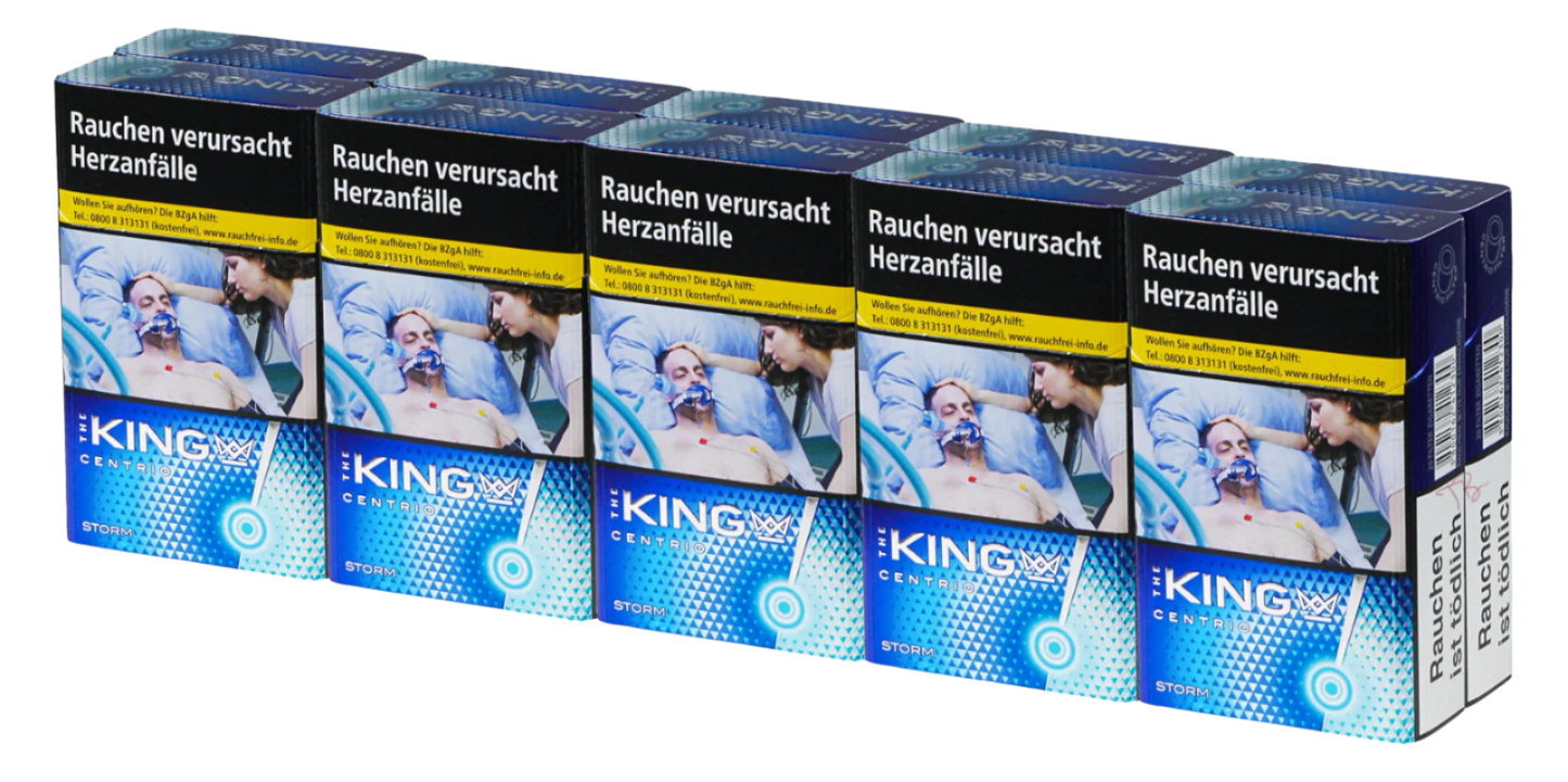 King Zigaretten Centrio Storm L - 10 Packungen