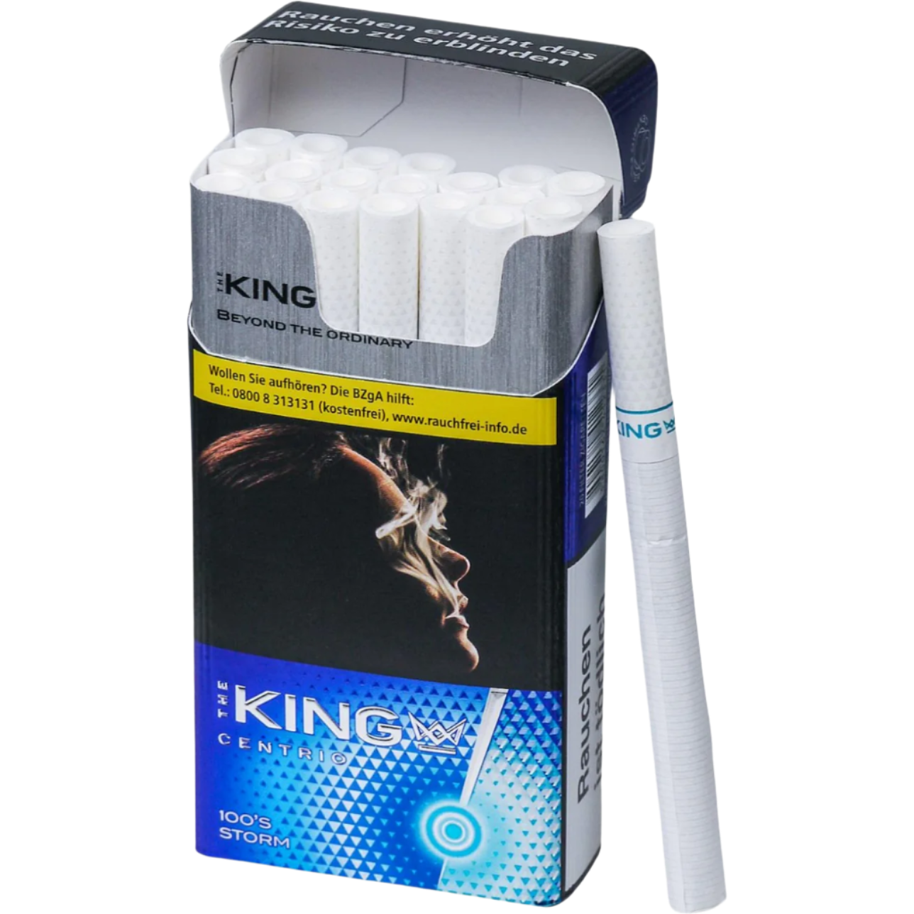 King Zigaretten Centrio Storm Long 100 - 10 Packungen