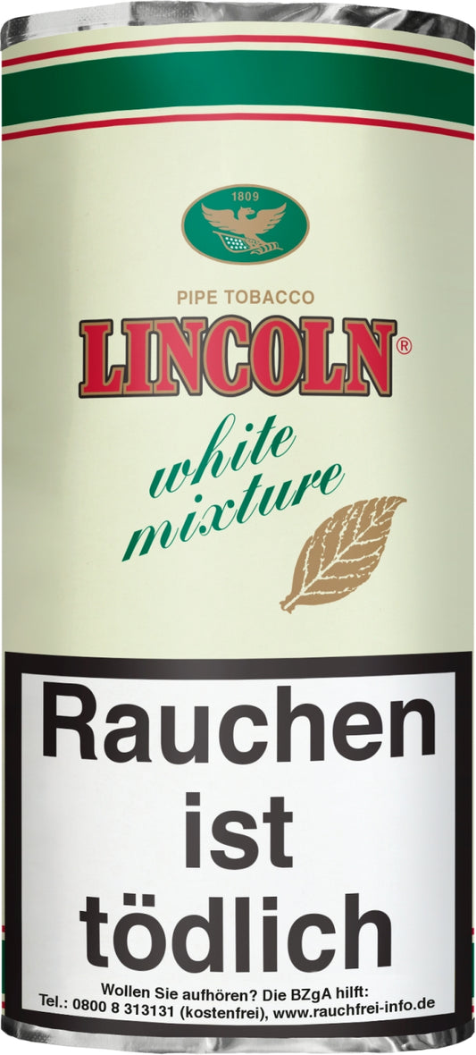 Lincoln Pfeifentabak White Mixture (Mellow) - 5 Packungen