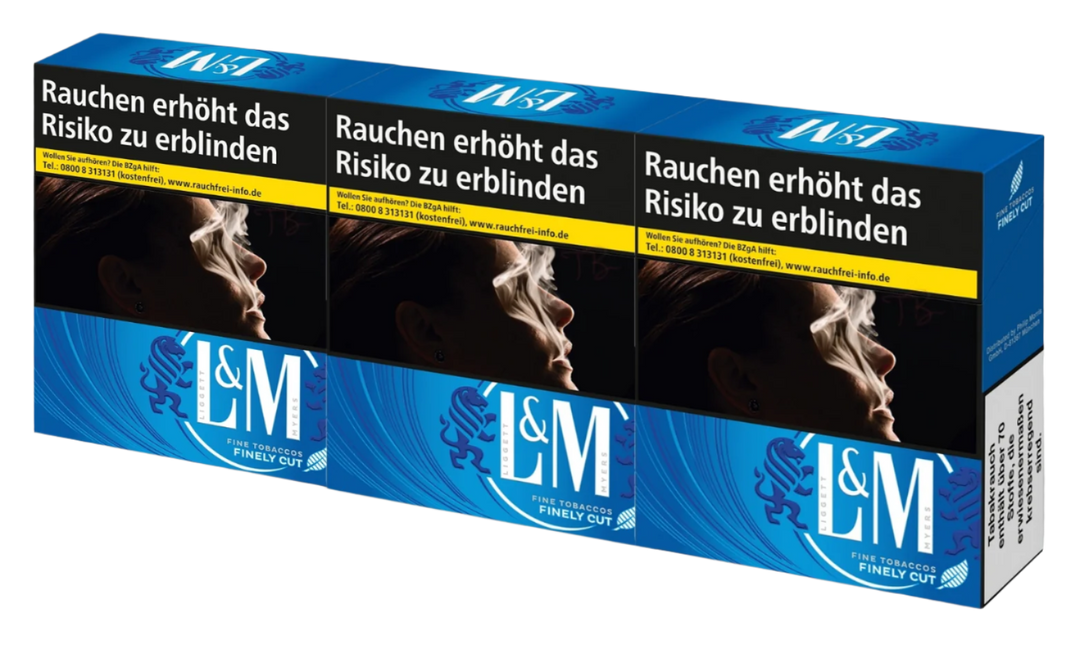 L&M Zigaretten Blue 7XL - 3 Packungen